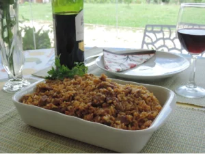 ARROZ COM CARNE DE PORCO – nossa receita premiada Emater/Sadia 1981
