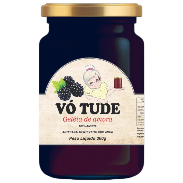 Geleia Vó Tude - Amora
