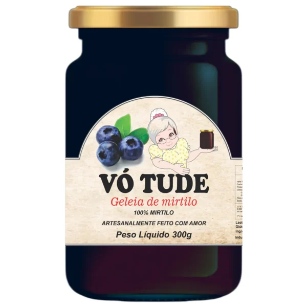 Geleia Vó Tude - Mirtilo